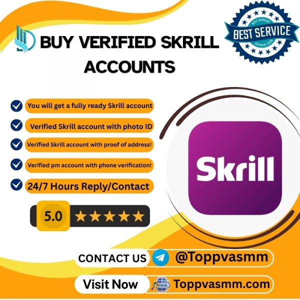 Buy Verified Skrill Accounts